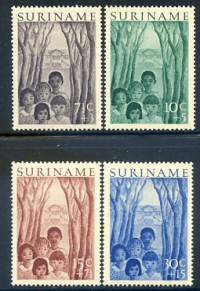 Afbeelding bij Suriname NVPH 312-15 ongebruikt (scan A)