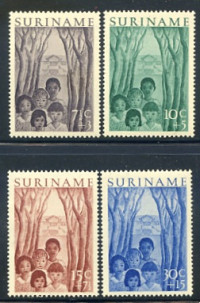 Afbeelding bij Suriname NVPH 312-15 postfris (scan E)